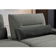 ECKSOFA in Webstoff Grau  - Schwarz/Grau, KONVENTIONELL, Textil/Metall (273/191cm) - Carryhome