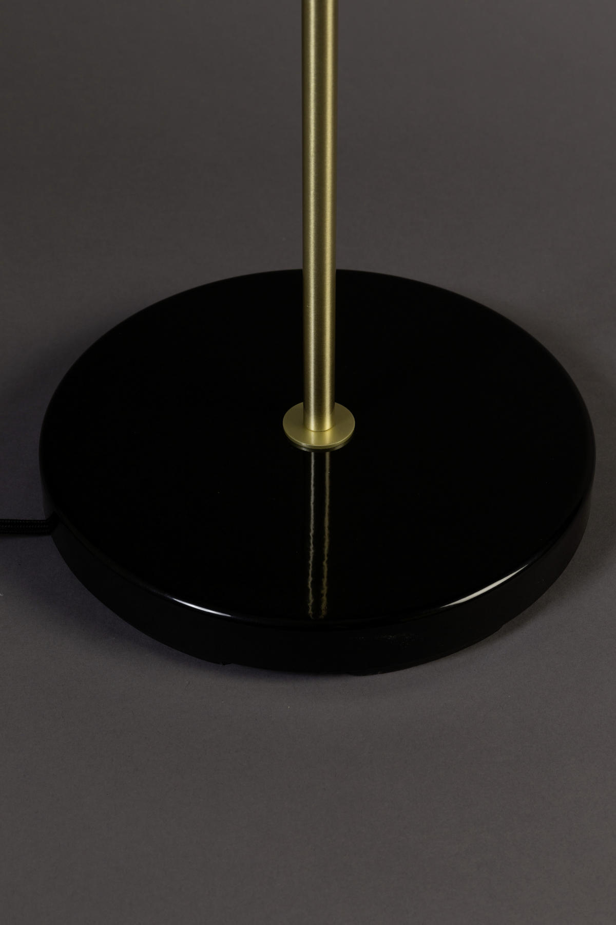 STEHLEUCHTE  130/30 cm   - Schwarz/Bronzefarben, LIFESTYLE, Metall (130/30cm) - Zuiver