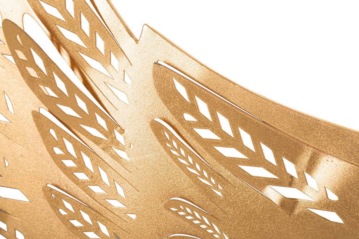 WANDDEKO Metall  - Goldfarben, Basics, Metall (43.5/90/3.5cm)