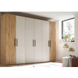 DREHTÜRENSCHRANK 300/228/60 cm,  in Eichefarben, Kaschmir, 6-türig  - Kaschmir/Eichefarben, Design, Holzwerkstoff/Metall (300/228/60cm) - Xora