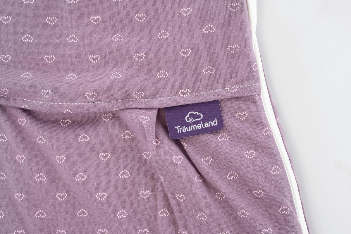 BABYSCHLAFSACK LIEBMICH    50/56   - Lila, Basics, Textil (50/56null) - Träumeland