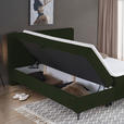 BOXBETT 160/200 cm  in Grün  - Schwarz/Grün, Design, Holz/Holzwerkstoff (160/200cm) - Xora