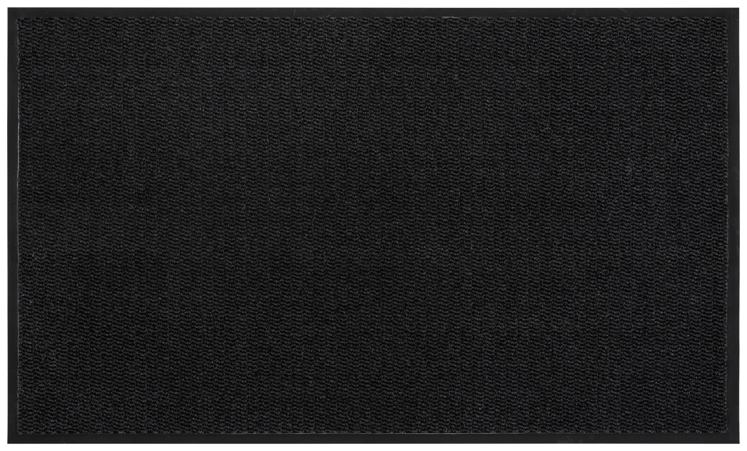 FUßMATTE  80/120 cm  Anthrazit  - Anthrazit, Basics, Kunststoff (80/120cm) - Esposa
