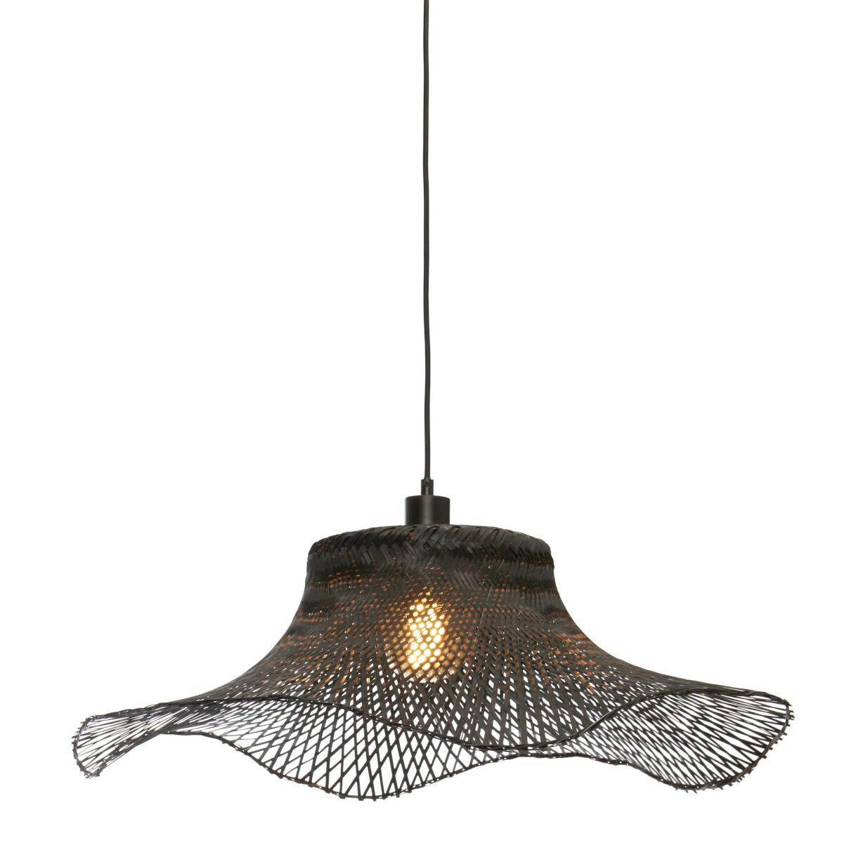 HÄNGELEUCHTE 50/50/15 cm  - Schwarz, Trend (50/50/15cm) - Good & Mojo