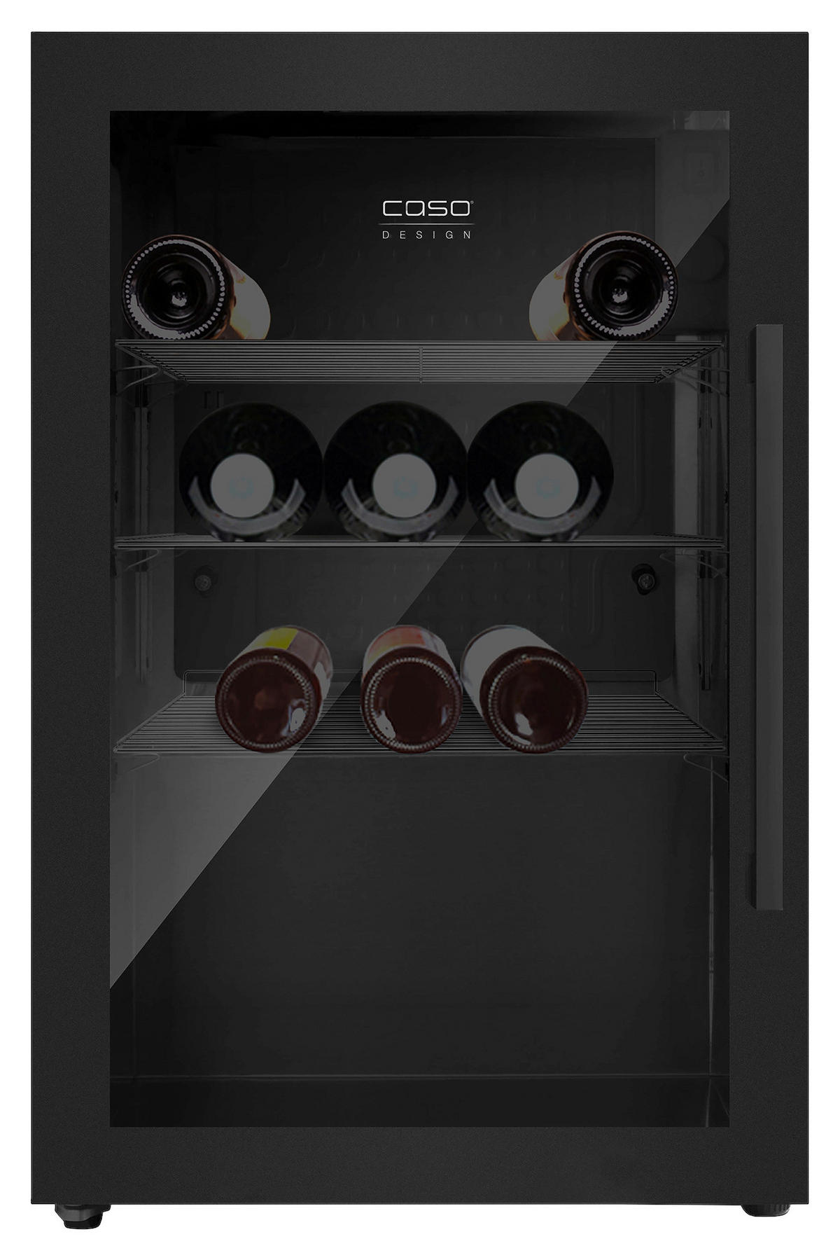 GETRÄNKEKÜHLSCHRANK 43/68/55,5 cm  - Schwarz, Basics, Metall (43/68/55,5cm) - CASO Design