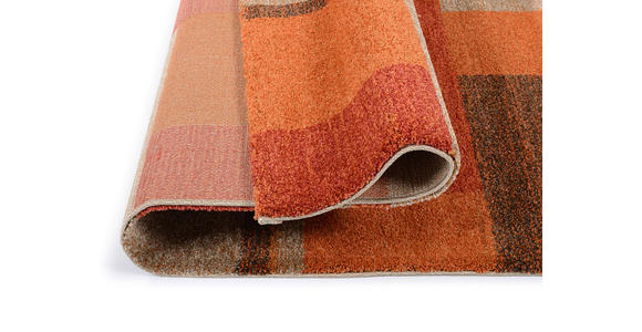 WEBTEPPICH 80/150 cm Palazzo Bloc Terracotta  - Terracotta, Design, Textil (80/150cm) - Novel