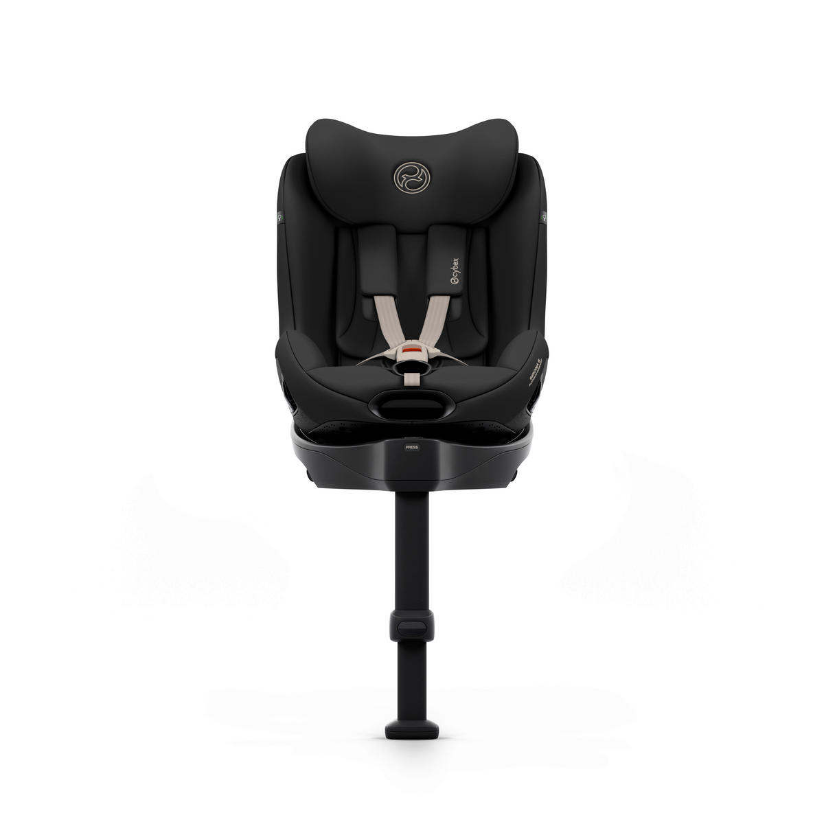 REBOARDER-KINDERSITZ Sirona S Sepia Black  - Schwarz, Basics, Kunststoff/Textil (53/45,5/49,5cm) - cybex PLATINUM