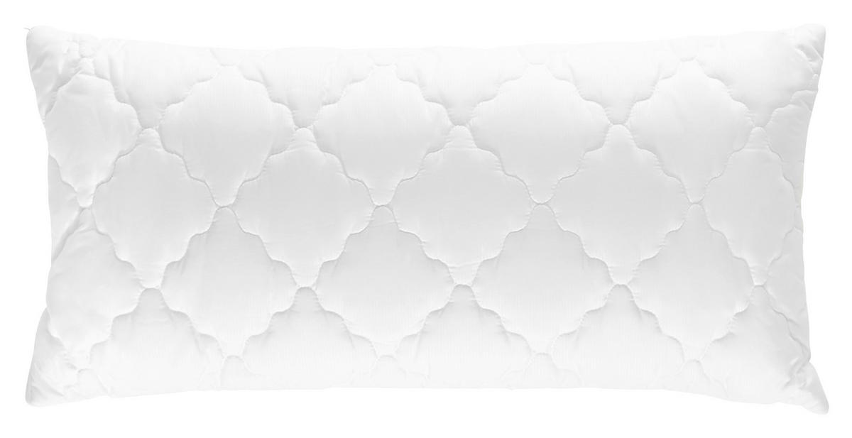 KOPFPOLSTER 40/80 cm   - Weiß, Basics, Textil (40/80cm) - Sleeptex