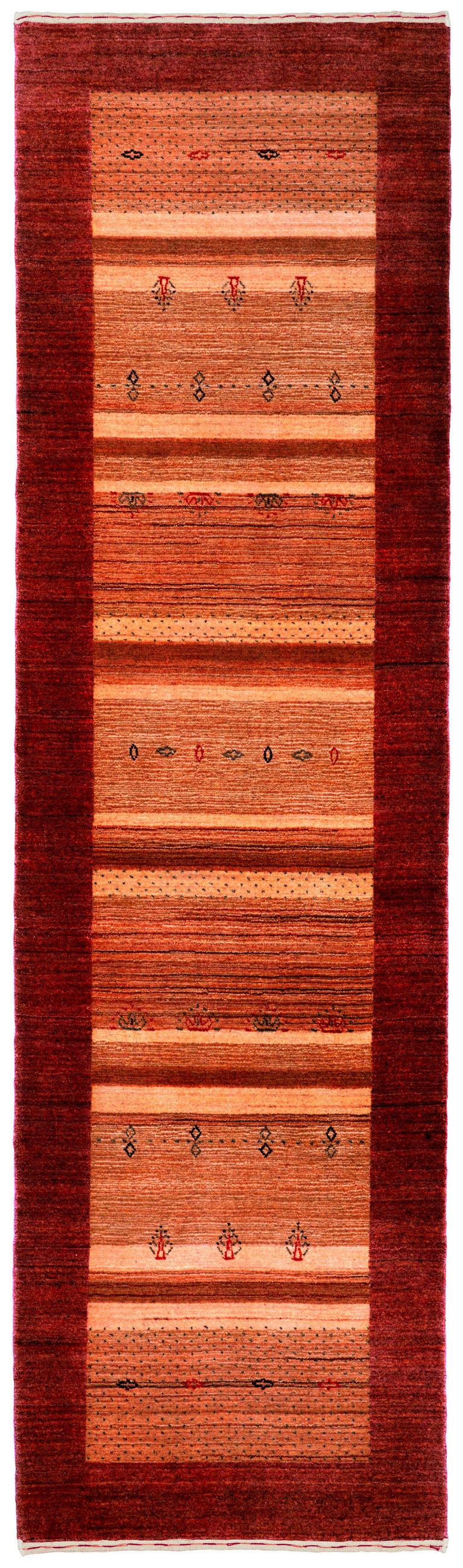 ORIENTTEPPICH 80/200 cm Savannah Loribaf rost Rostfarben  - Rostfarben, LIFESTYLE, Textil (80/200cm) - Cazaris