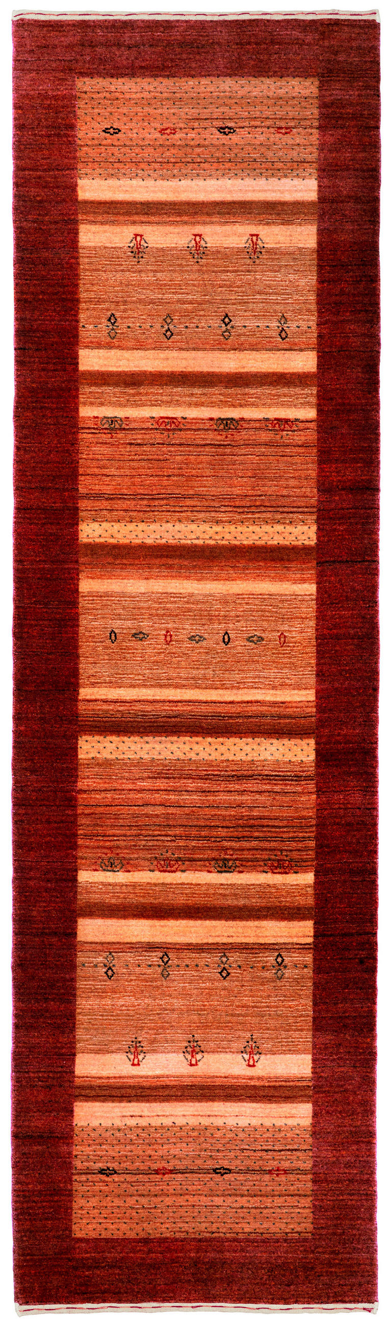 ORIENTTEPPICH 80/200 cm Savannah Loribaf rost Rostfarben  - Rostfarben, LIFESTYLE, Textil (80/200cm) - Cazaris