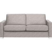3-SED,  siva tekstil  - barve kroma/siva, Design, kovina/tekstil (198/86/97cm) - Novel