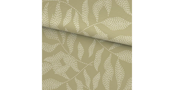 BETTWÄSCHE Mavie Satin 140/200 cm  - Grün, Basics, Textil (140/200cm) - Novel