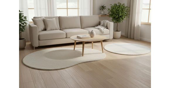 WOLLTEPPICH 130/190 cm Beige  - Beige, Design, Textil (130/190cm) - Linea Natura
