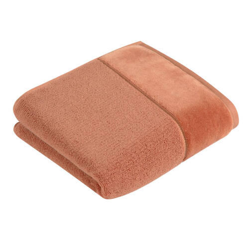HANDTUCH 110/60 cm Pure NOS Vossen Wäsche Orange  - Orange, Basics, Textil (110/60cm) - Vossen