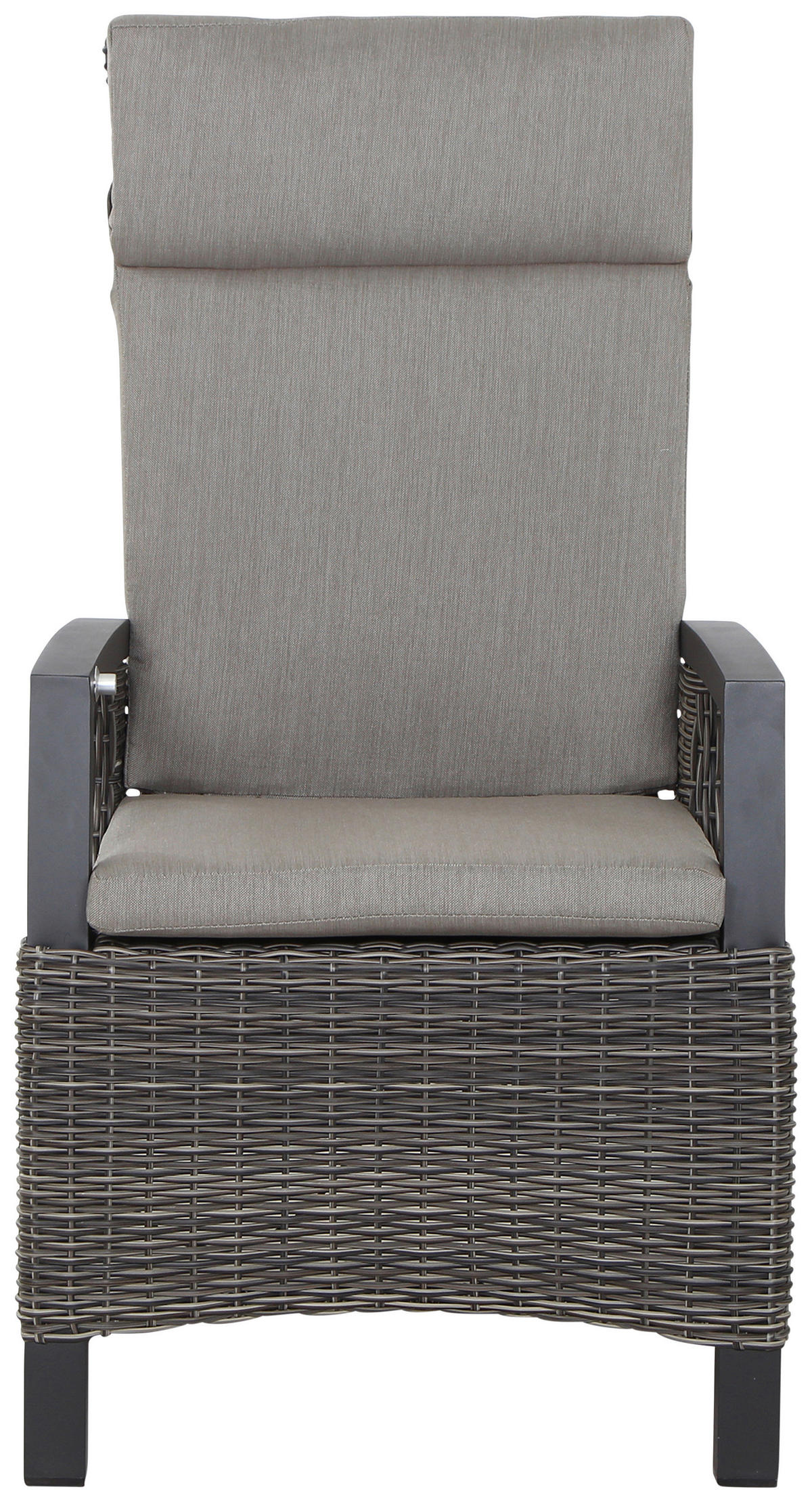LOUNGEGARNITUR 5-teilig   75/103/130 cm Aluminium  - Grau, Basics, Keramik/Kunststoff (75/103/130cm) - Siena Garden