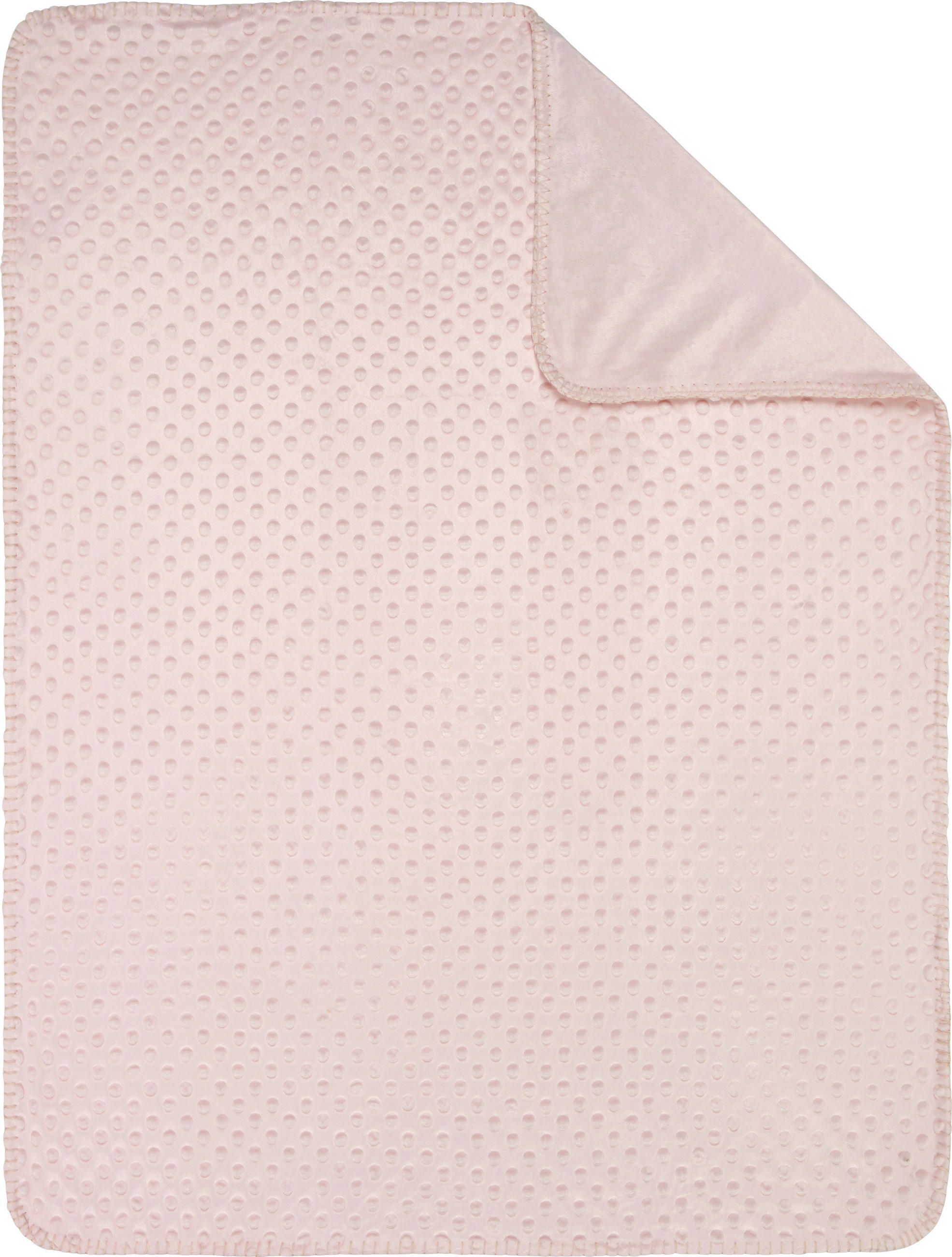 SCHMUSEDECKE Pom Pom  75/100 cm  - Pink, Basics, Textil (75/100cm) - My Baby Lou