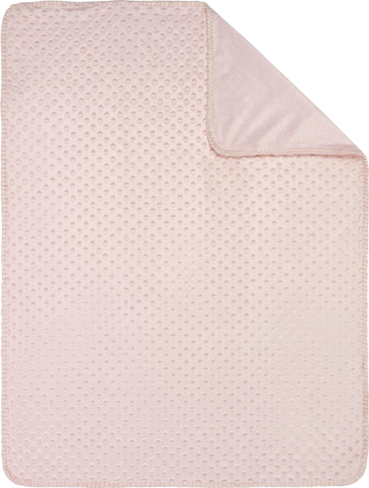 SCHMUSEDECKE Pom Pom  75/100 cm  - Pink, Basics, Textil (75/100cm) - My Baby Lou