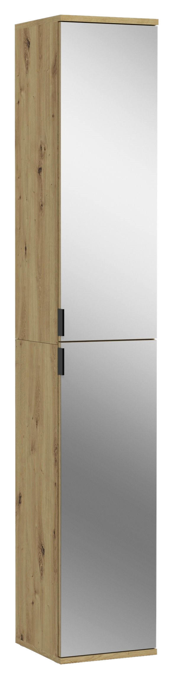 OMARA Z OGLEDALOM 30/193/34 cm - Konvencionalno, kovina/steklo (30/193/34cm) - MID.YOU