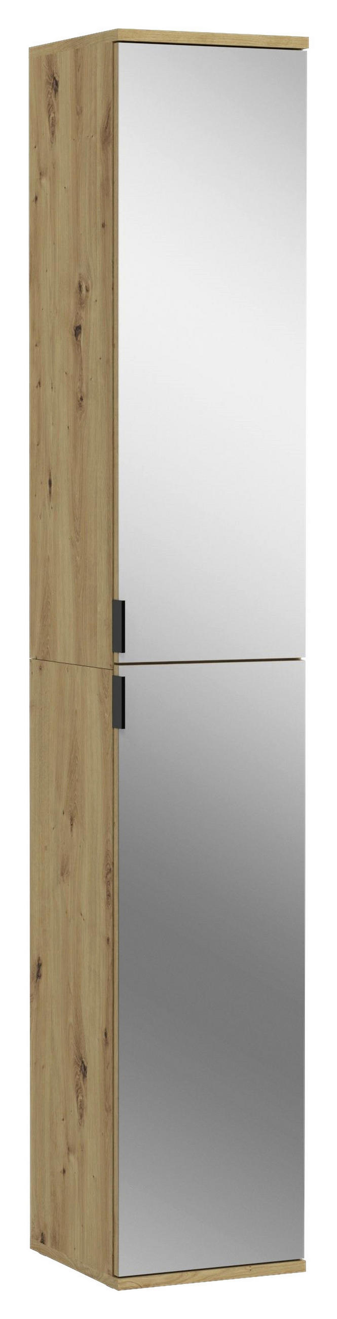 OMARA Z OGLEDALOM 30/193/34 cm  - Konvencionalno, kovina/steklo (30/193/34cm) - MID.YOU