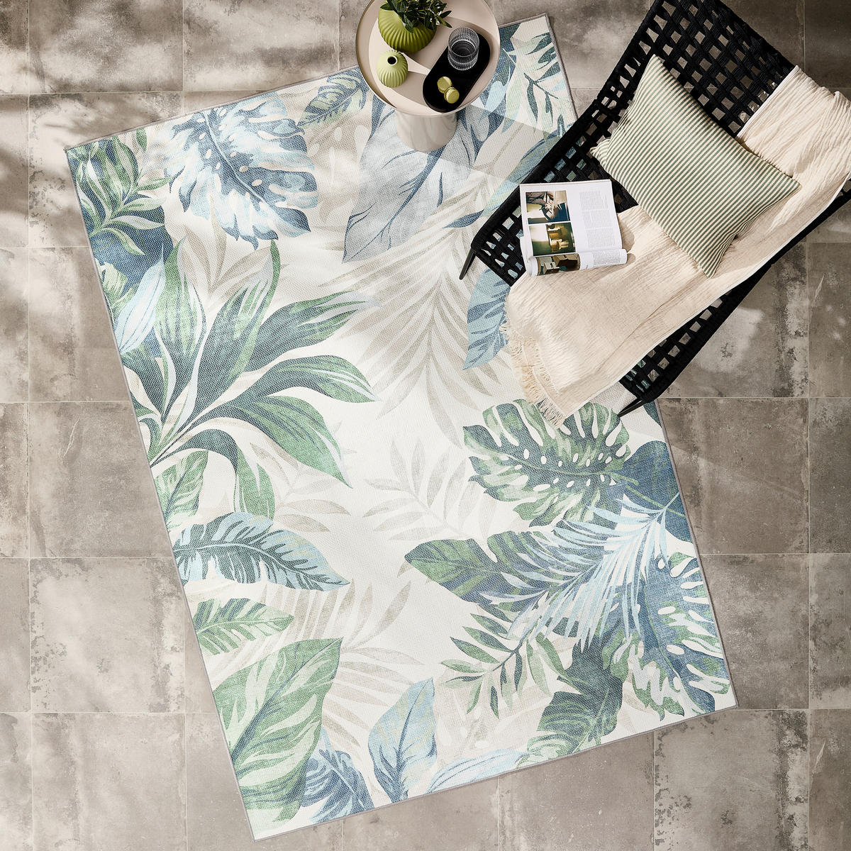 OUTDOORTEPPICH  für Terrasse und Balkon 120/170 cm Multicolor  - Multicolor, Design, Textil (120/170cm) - Novel