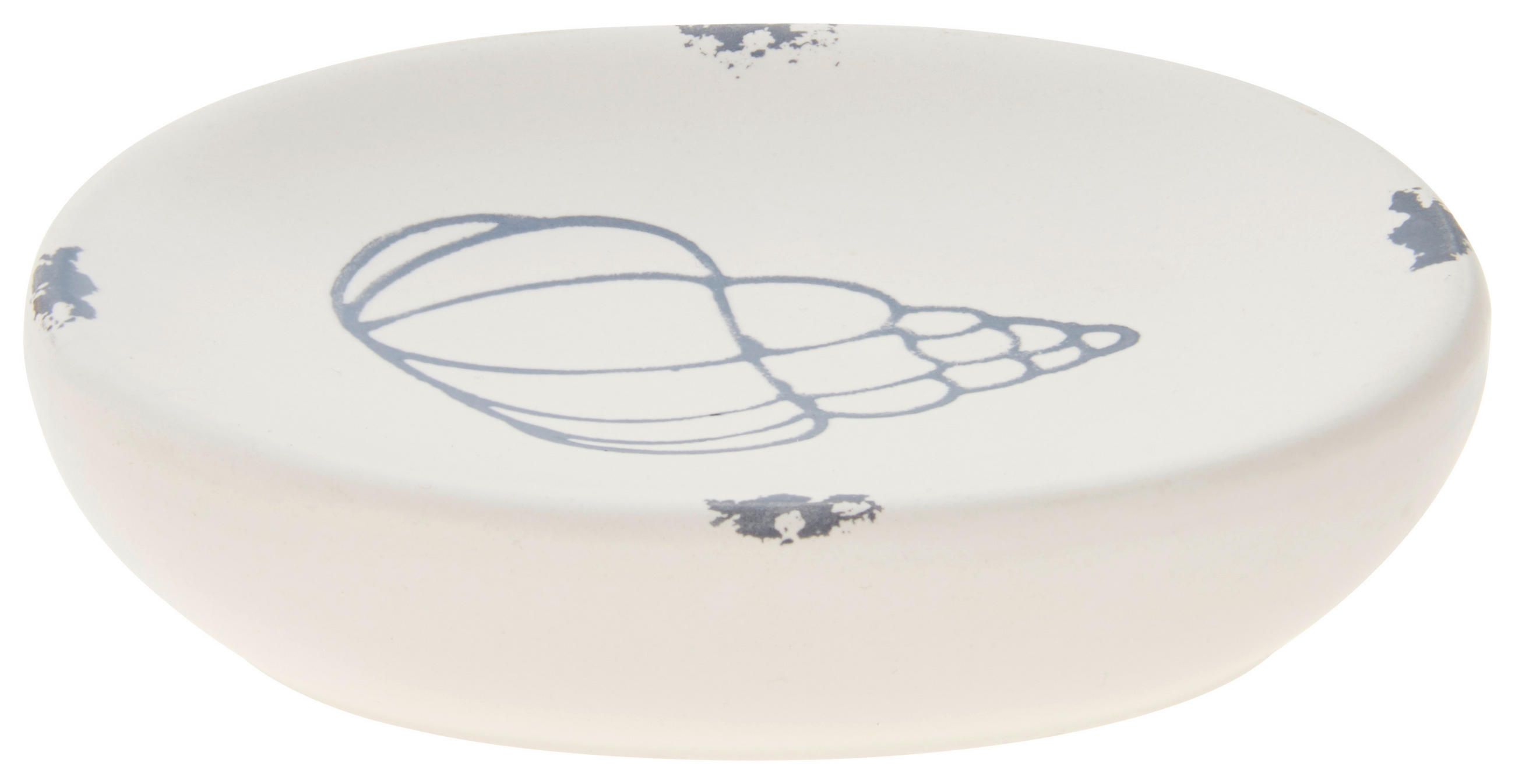 MÝDLENKA modrá, bílá - bílá/modrá, Basics, keramika (12/3/8,8cm) - Sadena