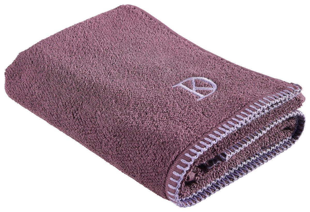 HANDTUCH BOLANO Lila  - Lila, KONVENTIONELL, Textil (50/100cm) - Dieter Knoll