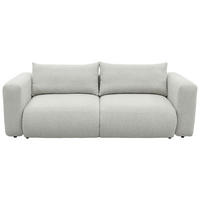 SCHLAFSOFA Flachgewebe Naturfarben  inkl.  - Schwarz/Naturfarben, MODERN, Kunststoff/Textil (248/94/109cm) - Carryhome