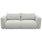 SCHLAFSOFA Flachgewebe Naturfarben  inkl.  - Schwarz/Naturfarben, MODERN, Kunststoff/Textil (248/94/109cm) - Carryhome