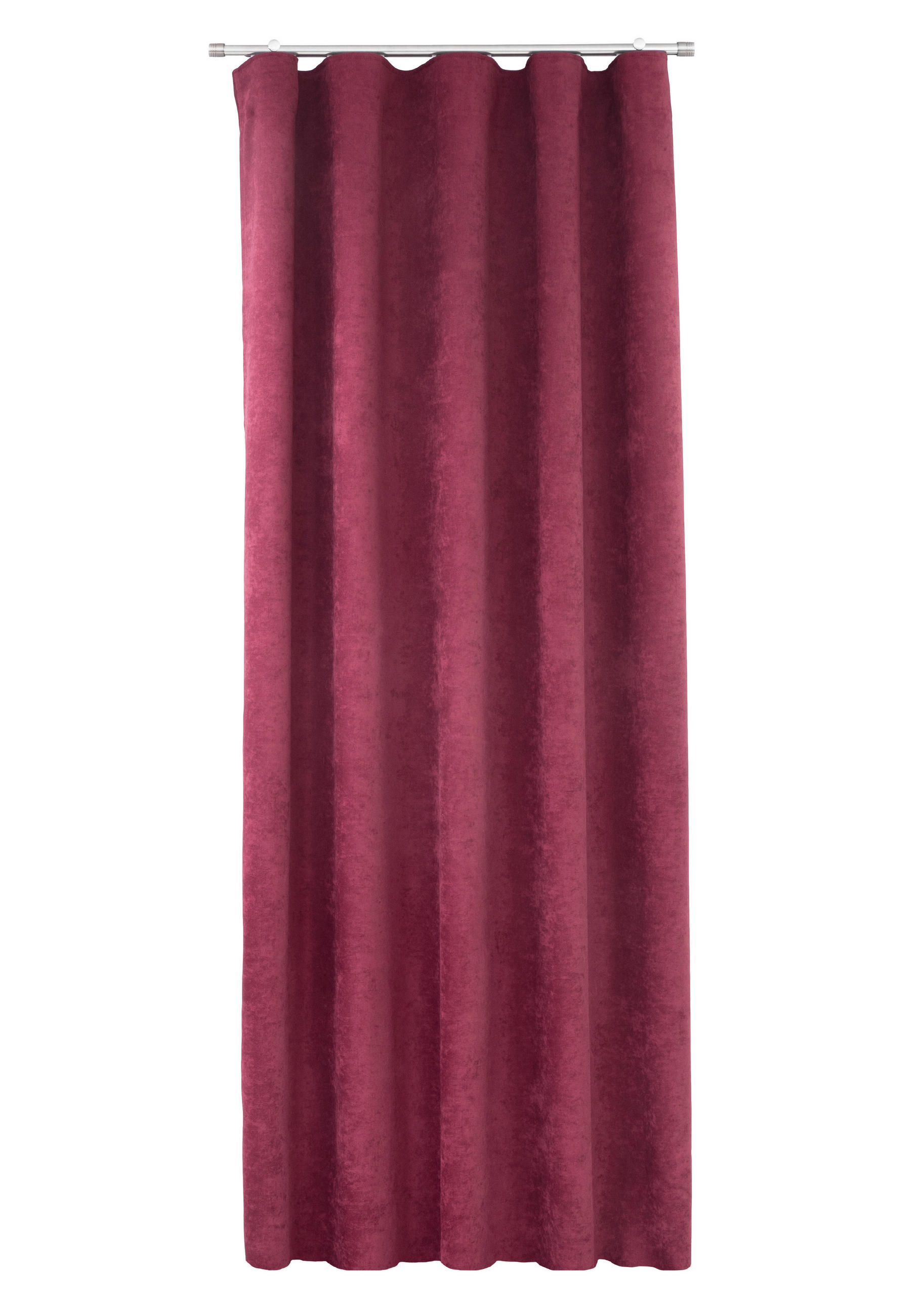 DRAPERIE CONFECȚIONATĂ obscuritate  - bordo, Basics, textil (140/250cm)