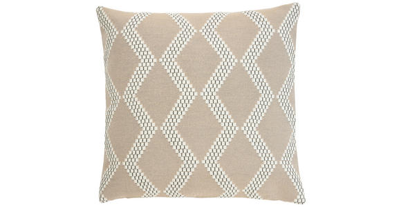 ZIERKISSEN  45/45 cm   - Sandfarben/Creme, KONVENTIONELL, Textil (45/45cm) - Esposa