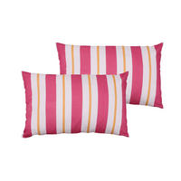 ZIERKISSENSET 2-teilig 40/60 cm  - Gelb/Rot, Basics, Textil (40/60cm)