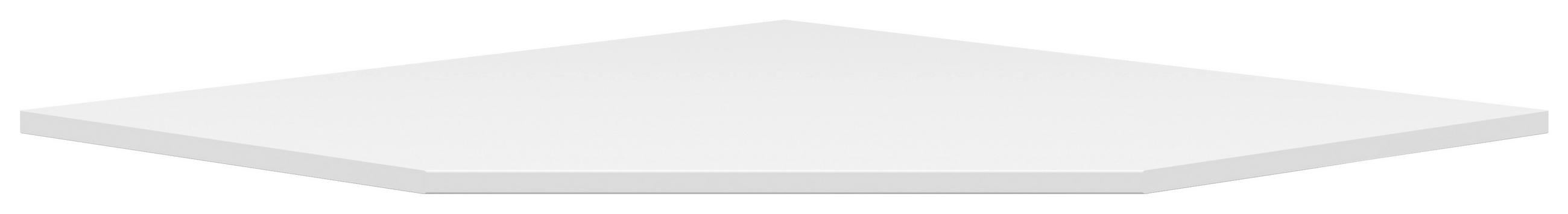 PANOU SUPERIOR in alb  - alb, Modern, material pe bază de lemn (101,1/1,5/78,8cm) - Carryhome