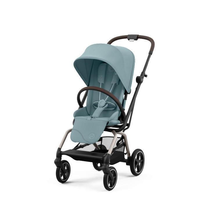 BUGGY Eezy S Twist+2  - Taupe/Blau, Basics, Kunststoff/Textil (80.5/45/105cm) - cybex GOLD