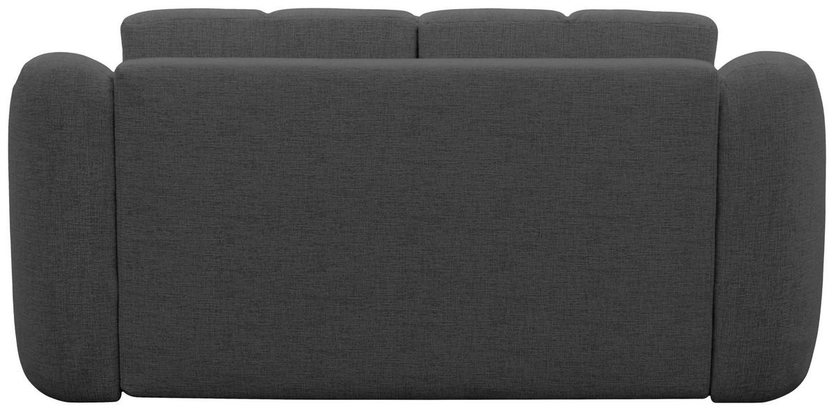 SCHLAFSOFA Chenille Grau  - Beige/Schwarz, MODERN, Kunststoff/Textil (192/85/110cm) - Livetastic