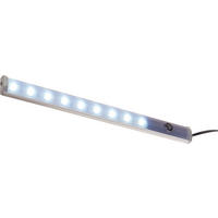 LICHTLEISTE 20/1,5/1,5 cm  - Alufarben, Design, Kunststoff (20/1,5/1,5cm) - Hom`in