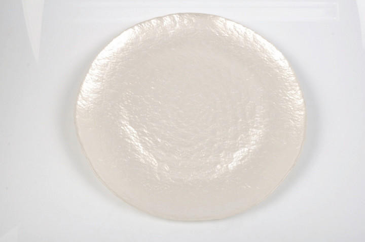 PLATZTELLER Glas  - Weiß, Trend, Glas (33qm) - Novel