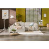 ECKSOFA HANNAH Beige Cord  - Beige/Schwarz, Design, Kunststoff/Textil (170/252cm) - MID.YOU
