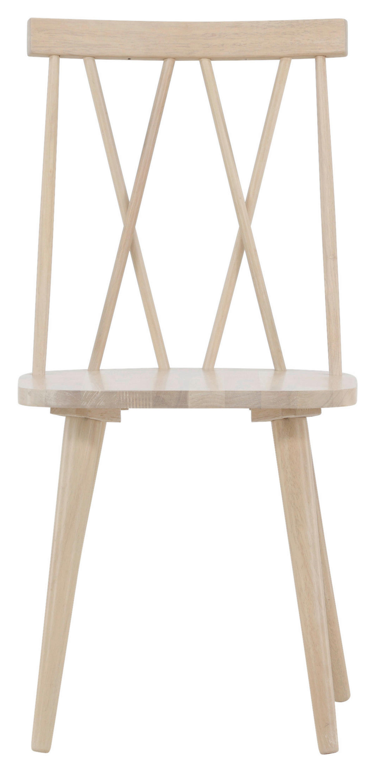 STUHL-SET 2 Stück  in  - Weiß, Design, Holz (43/88/50cm) - Livetastic