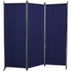 SICHTSCHUTZ - Blau/Grau, Basics, Textil/Metall (165/165/51cm) - Boxxx