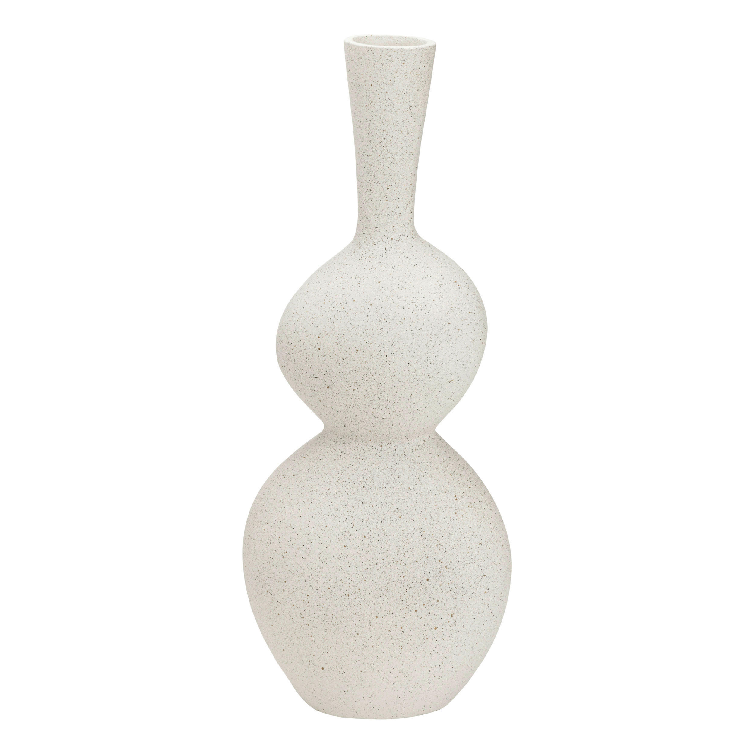 VASE  - Creme, LIFESTYLE, Metall (17,5/11/45cm)