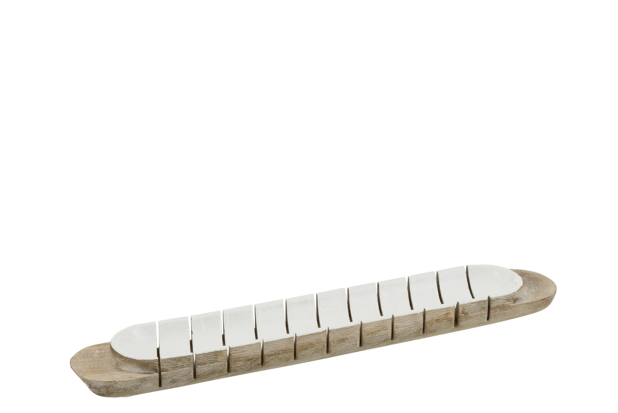 BROTKORB - Naturfarben/Weiß, Basics, Holz (66,5/11,5/5,5cm)