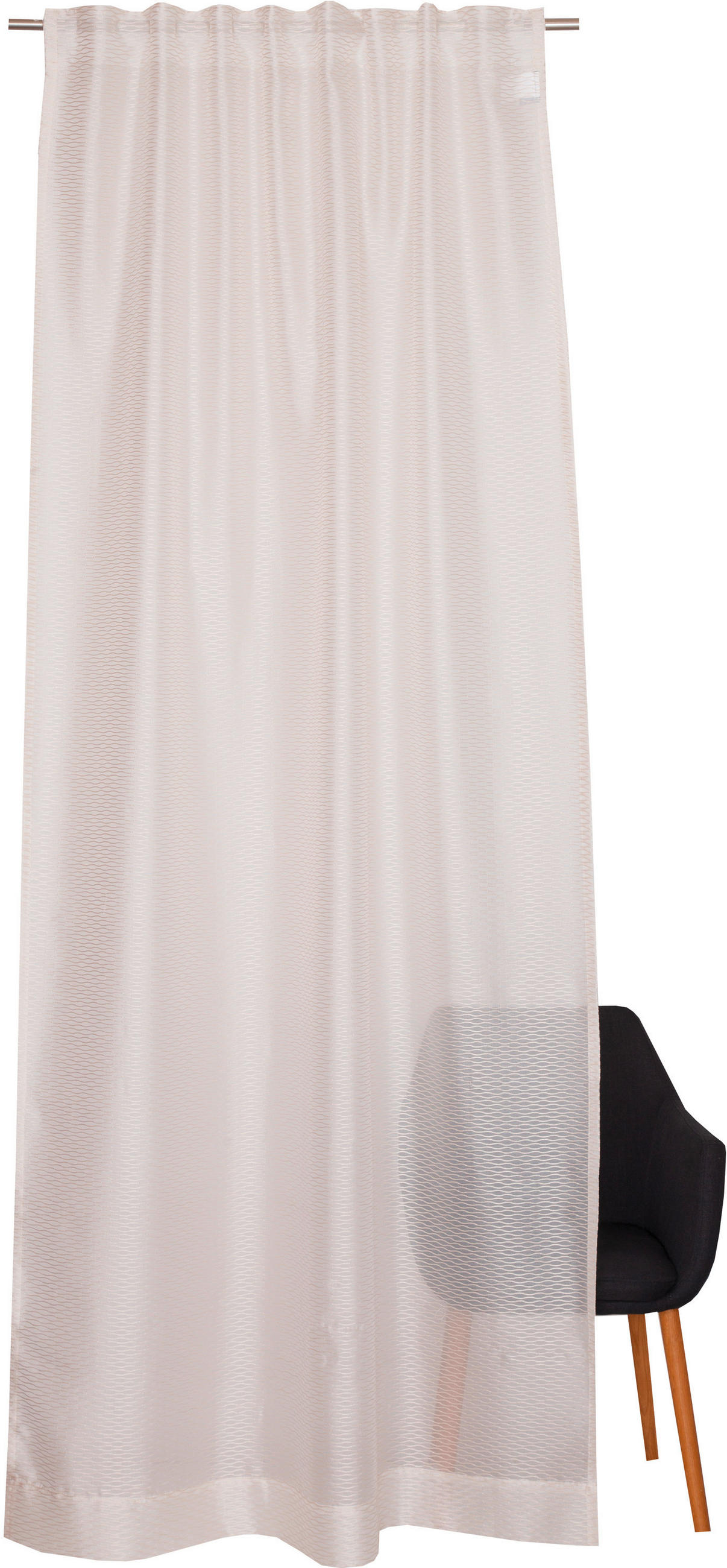 VORHANGSCHAL transparent  - Creme, Basics, Textil (130/250cm) - Schöner Wohnen