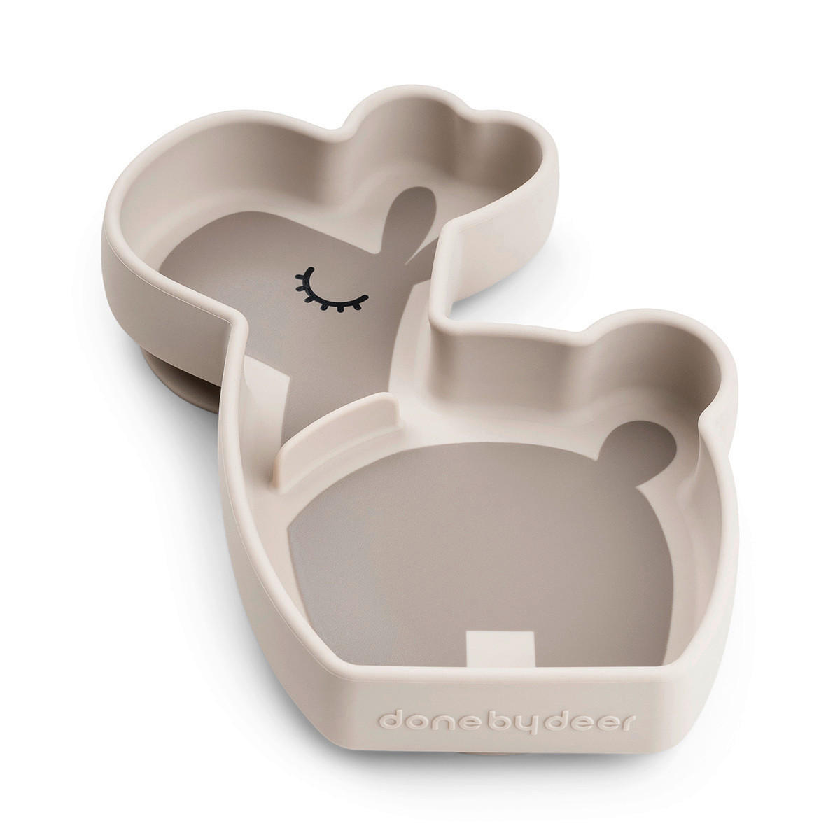 KINDERTELLER  - Sandfarben, Basics, Kunststoff (18/13,5/3,5cm) - done by deer
