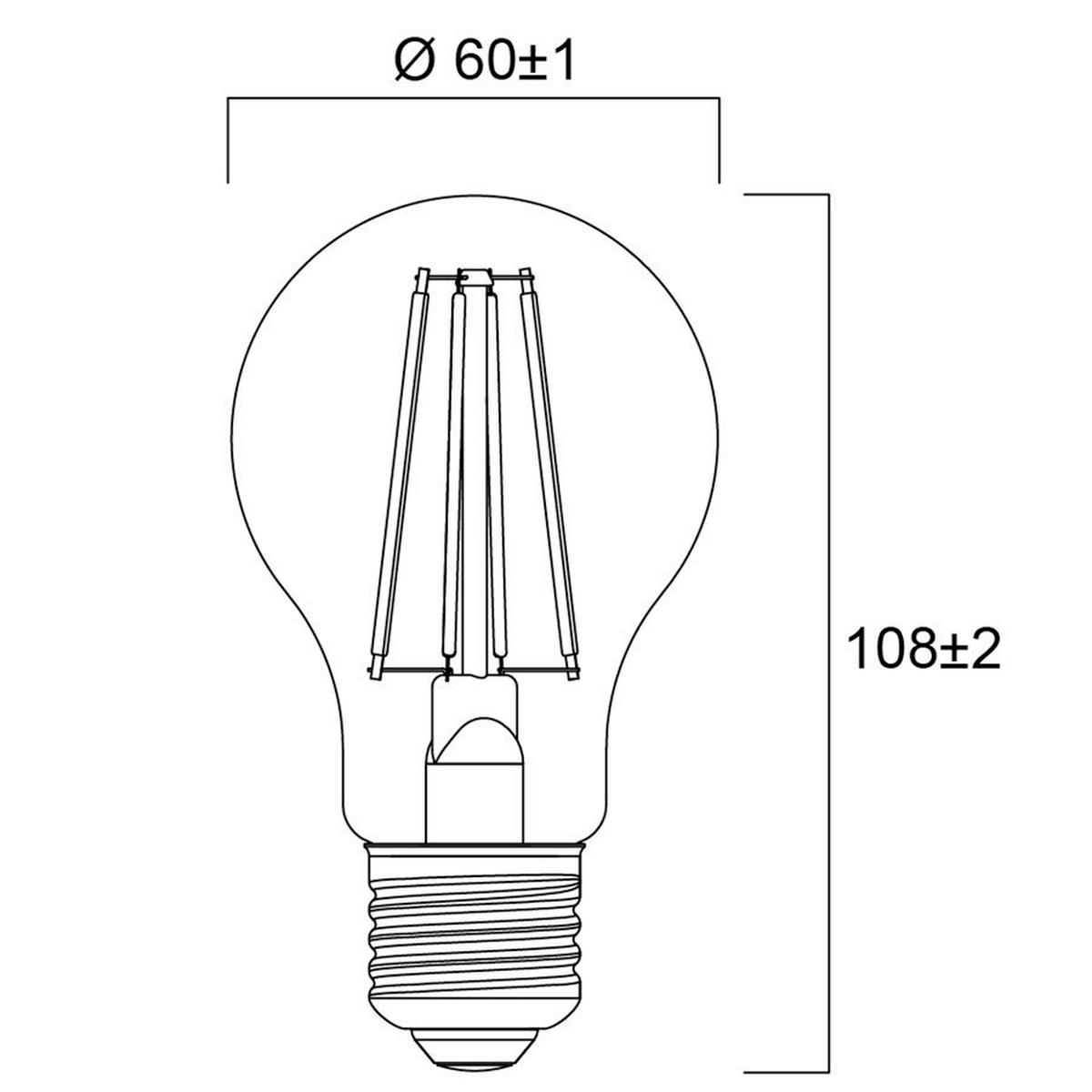 LED FILAMENT IZZÓ    - Basics (6/11cm)