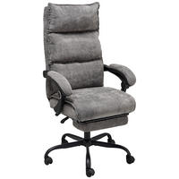 DREHSTUHL  in Chenille Grau  - Schwarz/Grau, Lifestyle, Holz/Kunststoff (66/112-120/62cm) - MID.YOU
