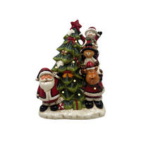 FIGURINĂ DE CRĂCIUN - multicolor, Lifestyle, ceramică (24/32/11,5cm) - X-Mas