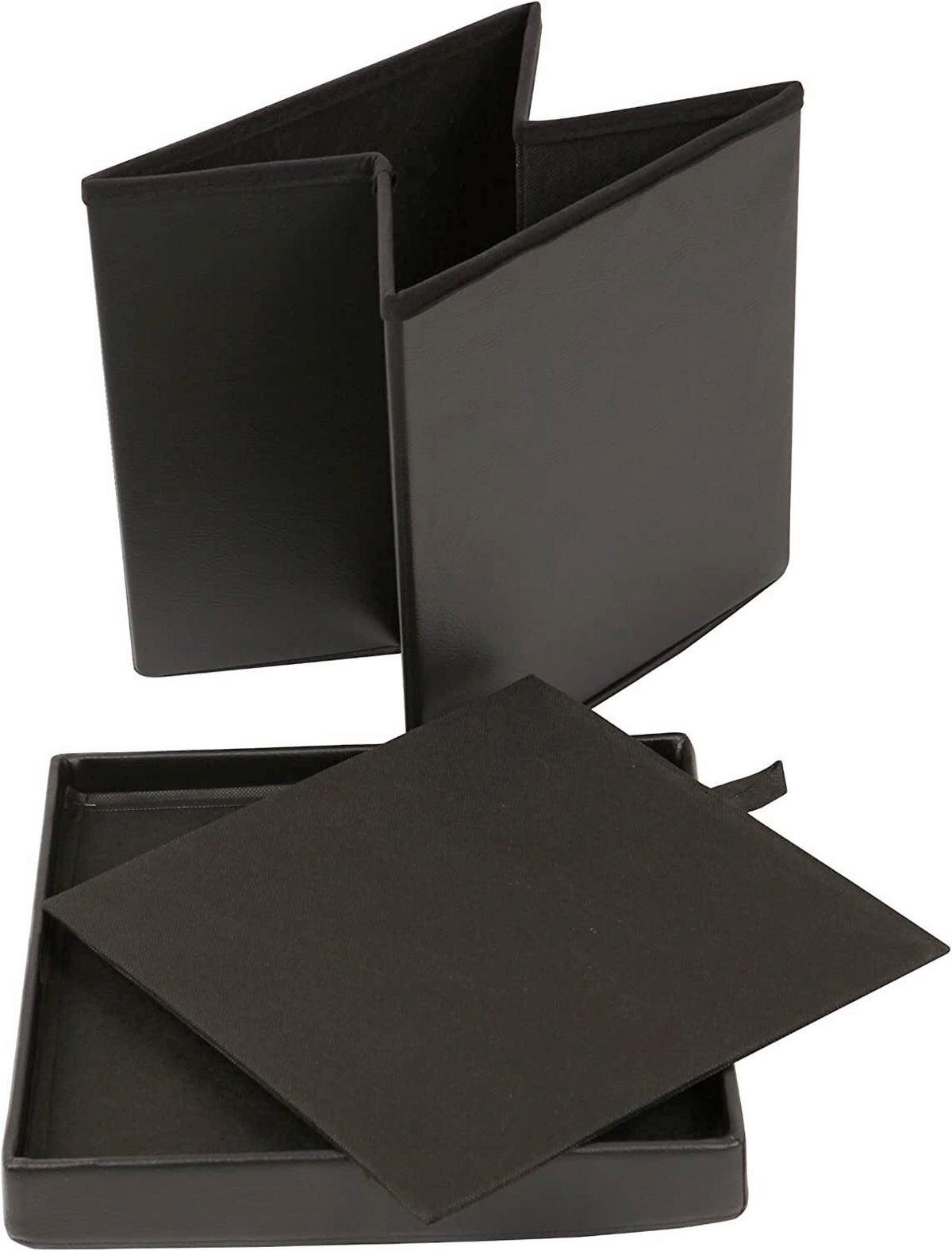 SITZWÜRFEL Schwarz  - Schwarz, Basics, Kunststoff (38/38/38cm) - Echtwerk