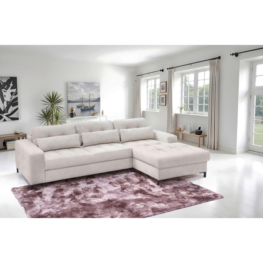 Livetastic ROHOVÁ SEDAČKA, textil, béžová