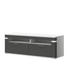 LOWBOARD Melamin Graphitfarben, Weiß - Graphitfarben/Alufarben, Design, Kunststoff/Metall (150,1/53,1/50,8cm) - Stylife LOWBOARD Melamin Graphitfarben, Weiß - Graphitfarben/Alufarben, Design, Kunststoff/Metall (150,1/53,1/50,8cm) - Stylife