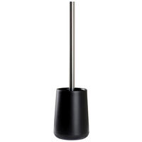 WC-BÜRSTENGARNITUR in Metall  Kunststoff   - Chromfarben/Schwarz, Basics, Kunststoff/Metall (10/38,5/10cm) - Sadena